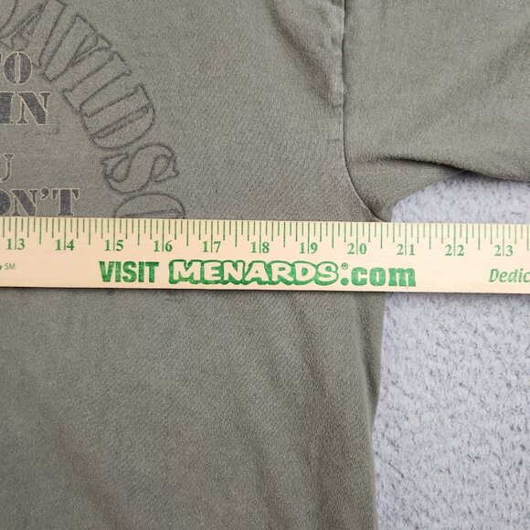 VTG Harley Davidson Shirt Mens Large Ft Walton Florida USA Made Heritage Cycles - Picture 6 of 9